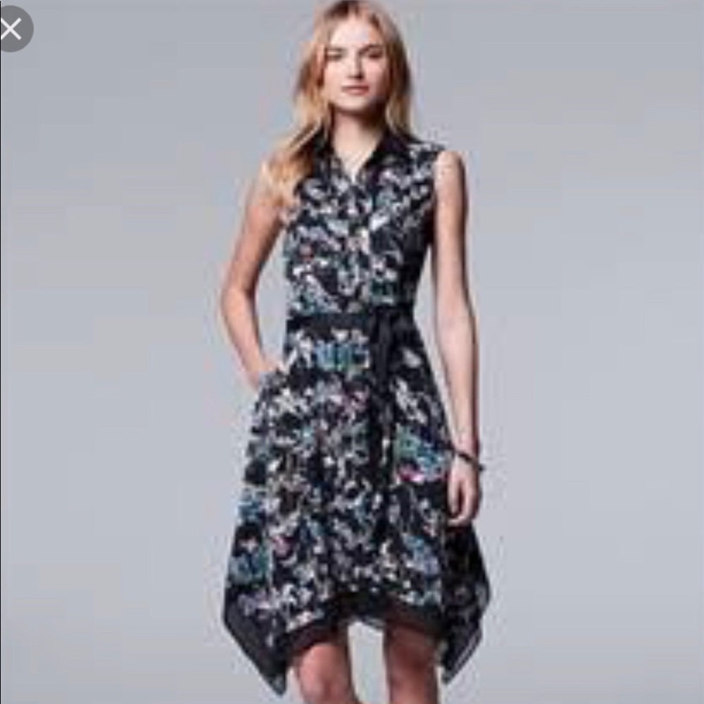 Vera Wang Simply Vera shirt dress